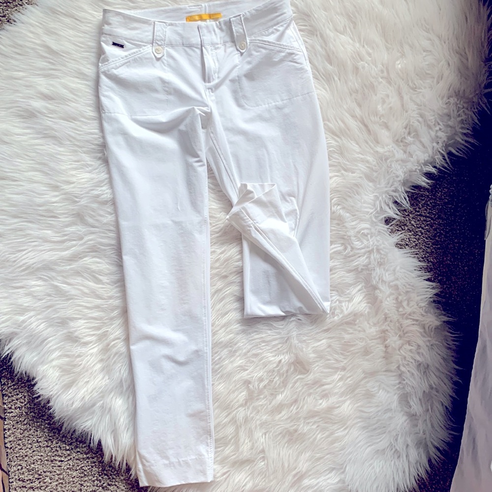 Lole White Cropped Pants